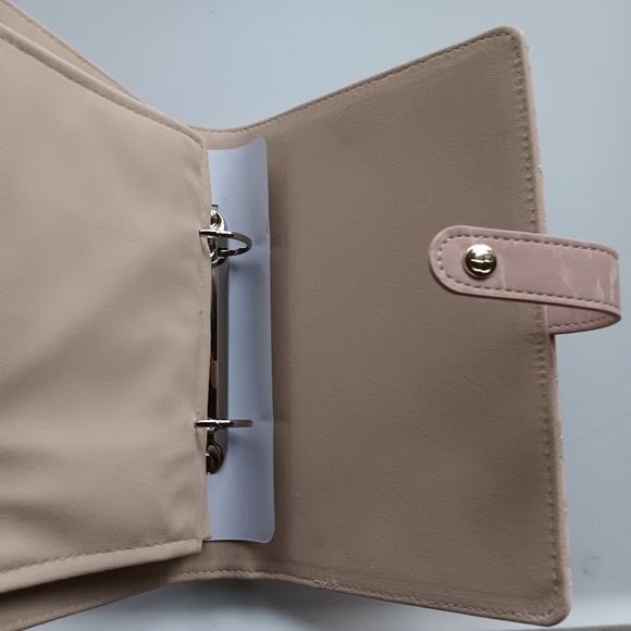 New Vlando Travel Jewelry Organizer Book Binder Dusty Blush Pink 8" x 6" - Picture 7 of 11